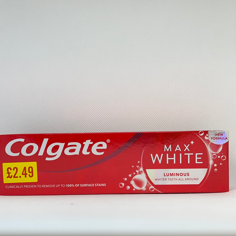 Colgate max white 75ml Toothpaste