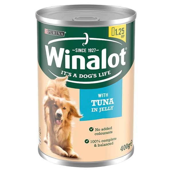 Winalot with Tuna in Jelly 400g [PM £1.25 ]