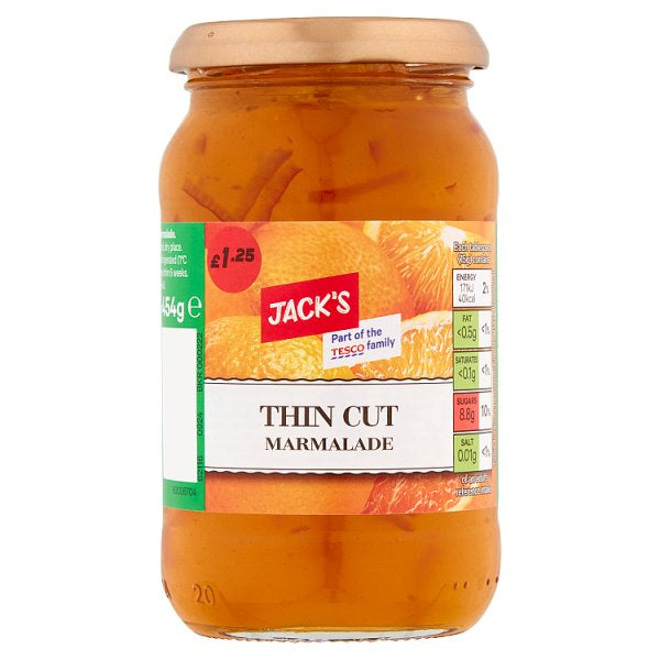 JACK'S Thin Cut Marmalade 454g [PM £1.25 ]