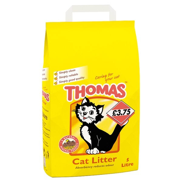 Thomas Cat Litter 5L (PMP £3.75)