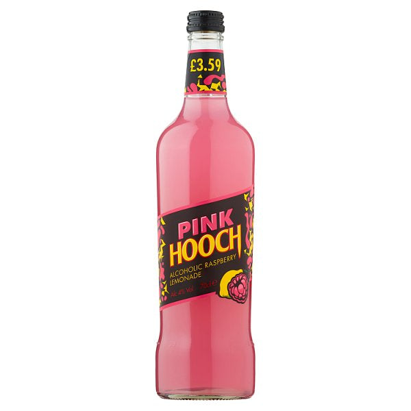 Hooch Pink Alcoholic Raspberry Lemonade 70cl [PM £3.59 ]