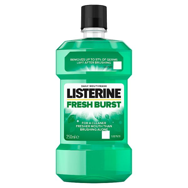 Listerine Essentials Fresh Burst Mouthwash 250ml