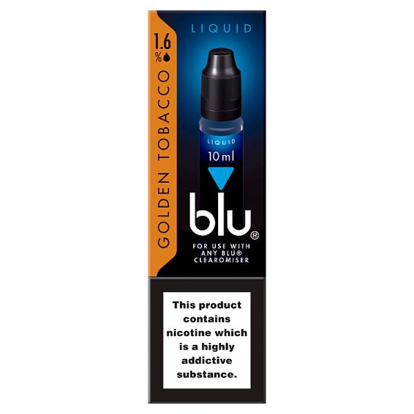 blu® Liquid Golden Tobacco 1.6% 10ml