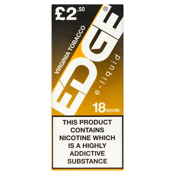 Edge Virginia Tobacco E-Liquid 18mg/ml 10ml [PM £2.50 ]