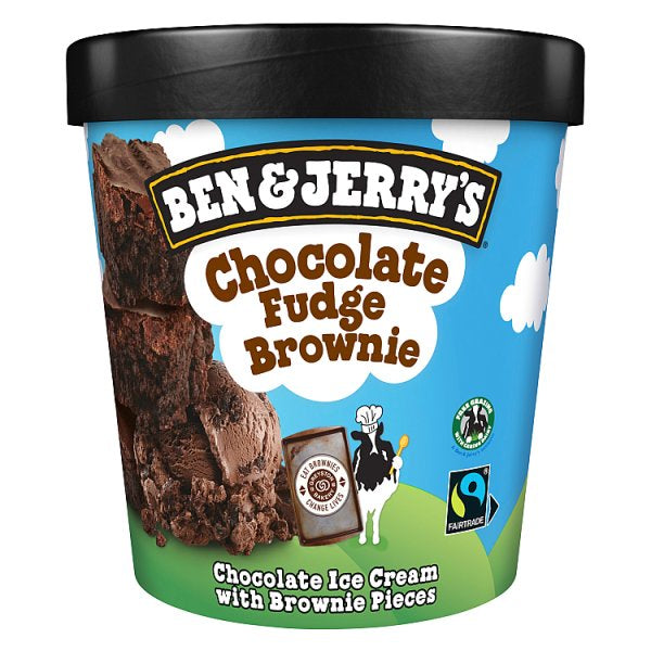 Ben & Jerry's Chocolate Fudge Brownie Ice Cream 465 ml