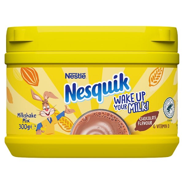 Nesquik Chocolate Milkshake Powder 300g Tub