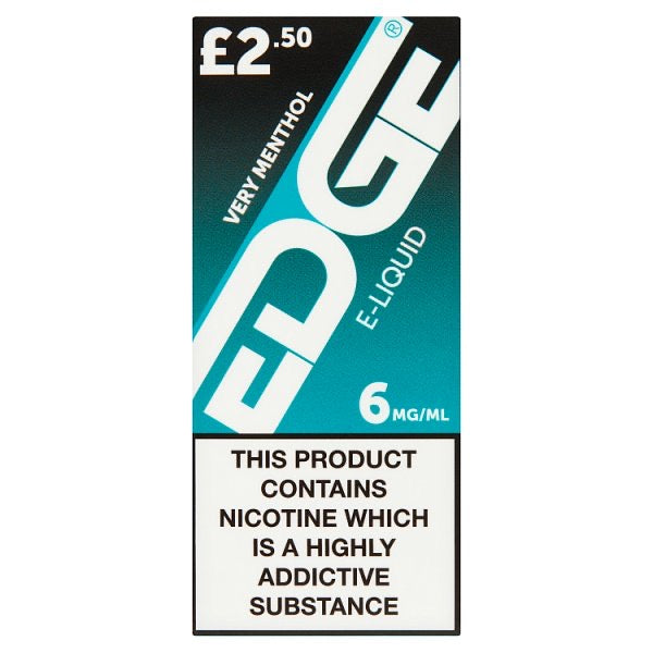 Edge Very Menthol E-Liquid 6mg/ml 10ml [PM £2.50 ]