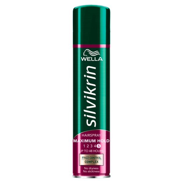 Wella Silvikrin Maximum Hold Hairspray 250ml