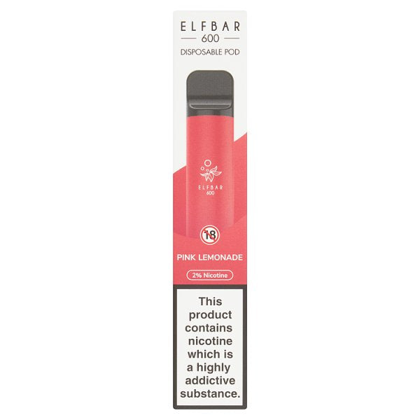 Elfbar 600 Disposable Pod Pink Lemonade