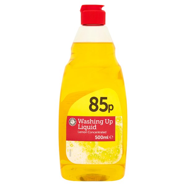 Euro Shopper Washing Up Liquid Lemon Concentrated 500ml