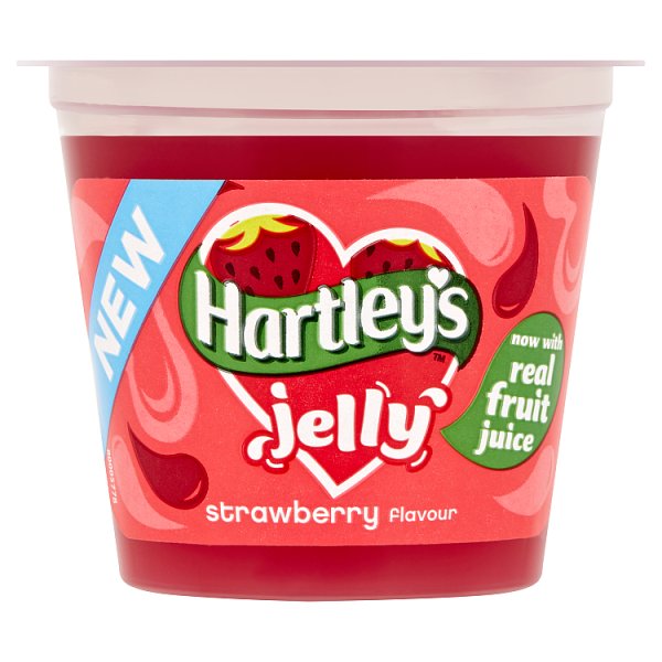 Hartley's Jelly Strawberry Flavour 125g