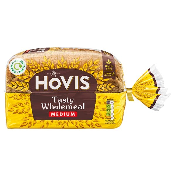 Hovis Tasty Wholemeal Medium 800g