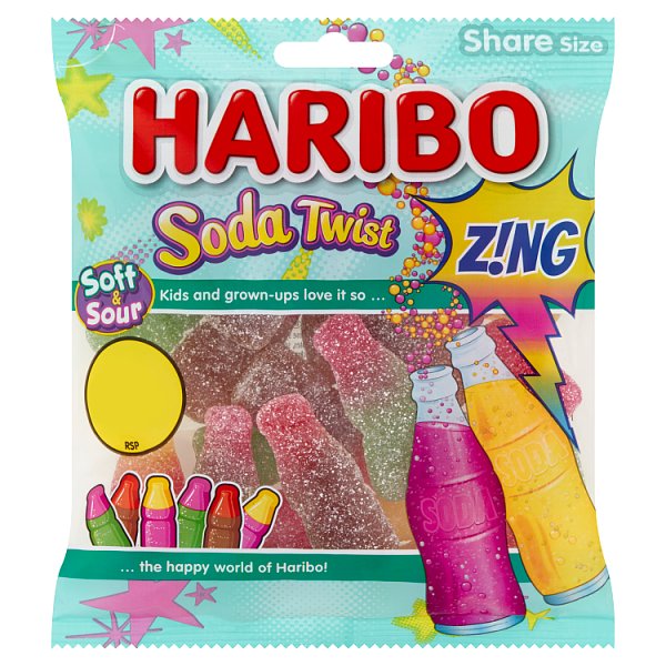 HARIBO Soda Twist Zing 160g