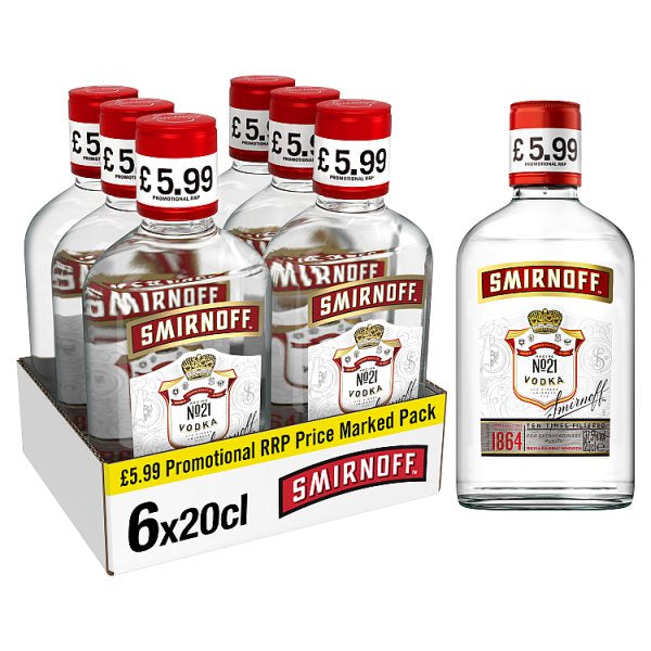 Smirnoff No.21 Vodka 20cl