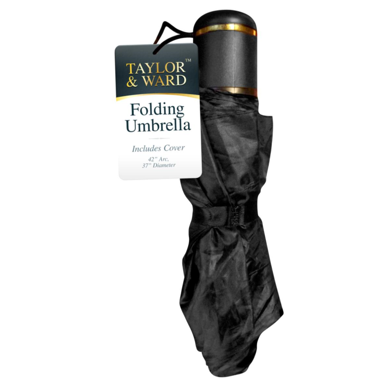 Black Folding Umbrella