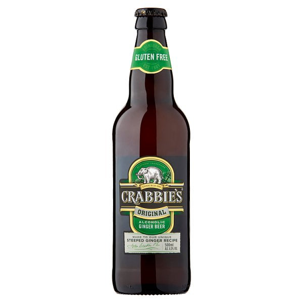 Crabbie's Original Alcoholic Ginger Beer 500ml