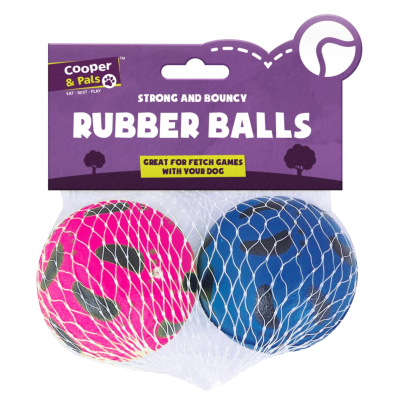 Rubber Balls 2pk