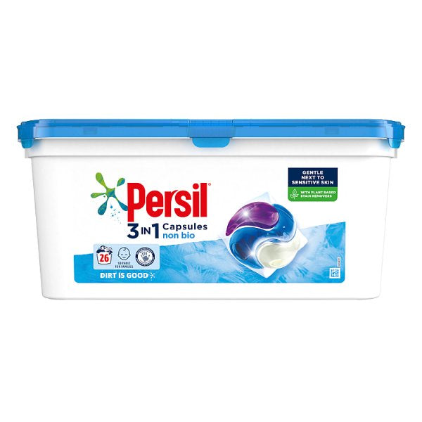 Persil Non Bio Laundry Washing Capsules 26 Wash