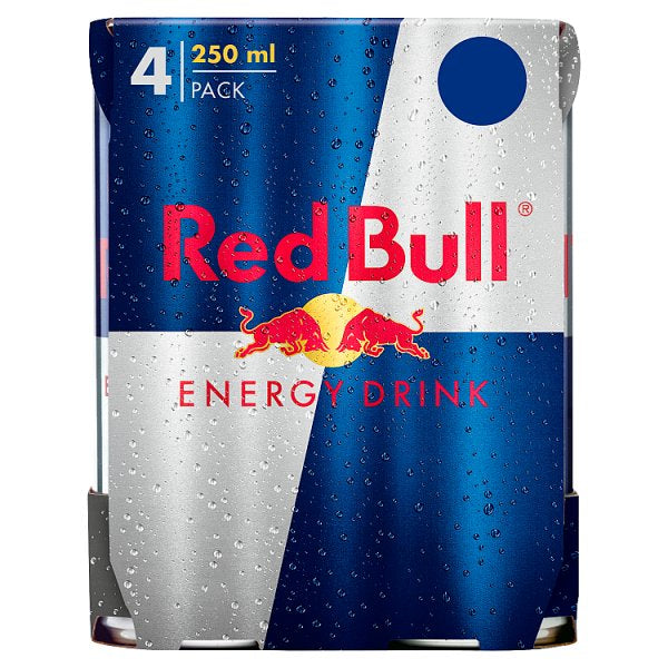 Red Bull Energy Drink, 250ml PMP (4 Pack) [PM £4.89 ]