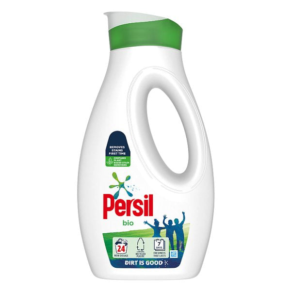 Persil Bio Laundry Washing Liquid Detergent 24 Wash 648 ml