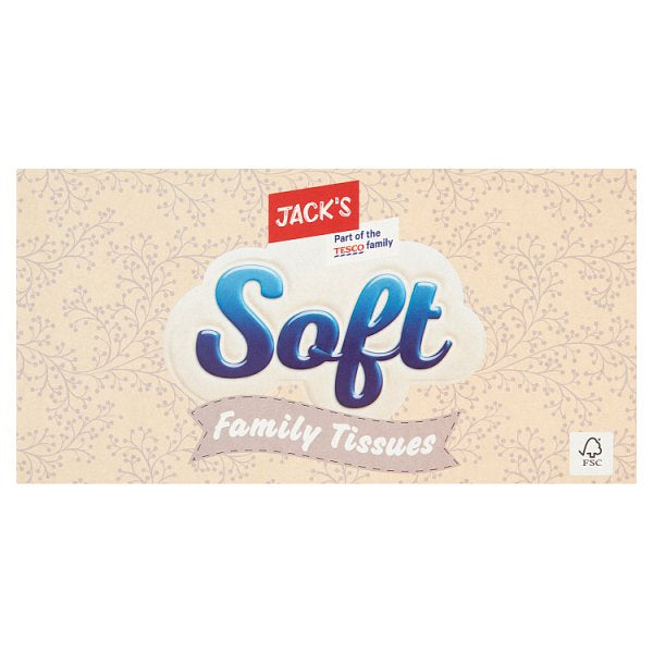 Jack's Soft Family Tissues 90 Sheets