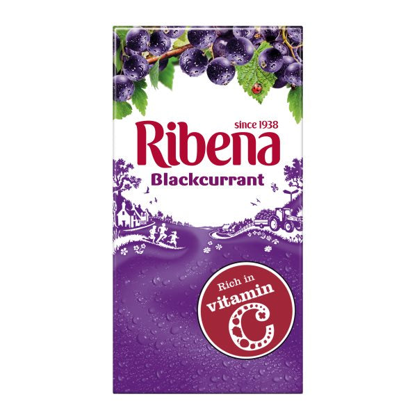 Ribena Blackcurrant Juice Drink Carton 250ml [PM 59p ]