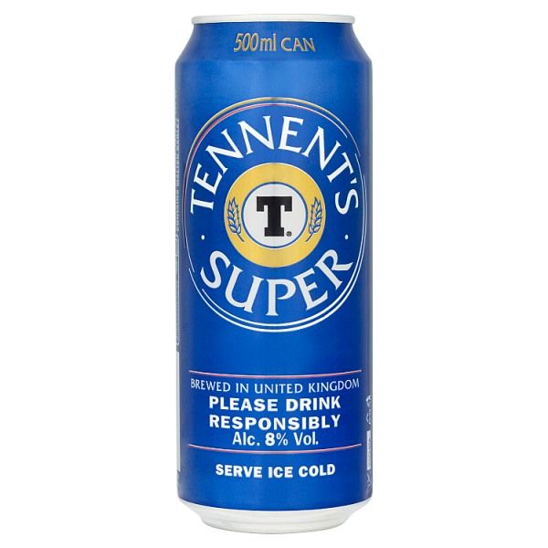 Tennents Super 4x 500ml